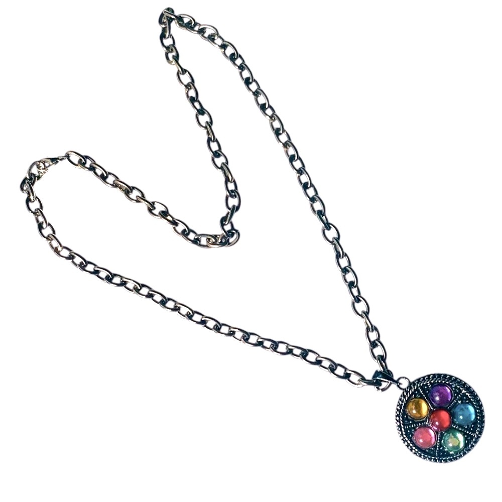 Source Unknown Colorful Gemstone Necklace - Picture 2 of 4